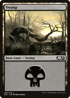 Swamp (266) [Core Set 2021]-1