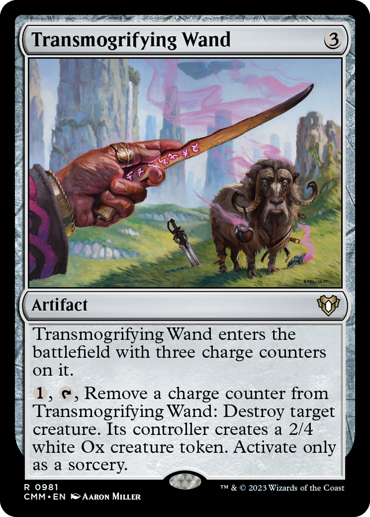 Transmogrifying Wand (CMM-981) - Commander Masters-1