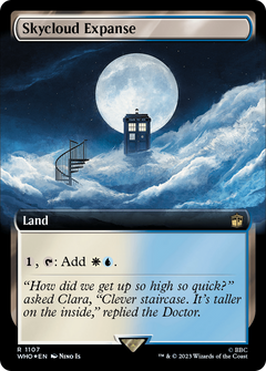 Skycloud Expanse (Extended Art) (Surge Foil) [Doctor Who]-1