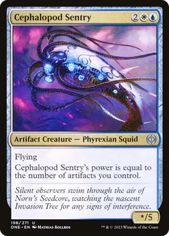 Cephalopod Sentry [Phyrexia: All Will Be One]-1