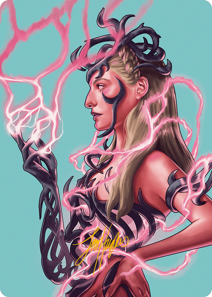 Breya, Etherium Shaper // Breya, Etherium Shaper (AMH3-049) - Modern Horizons 3 Art Series (Borderless)-1