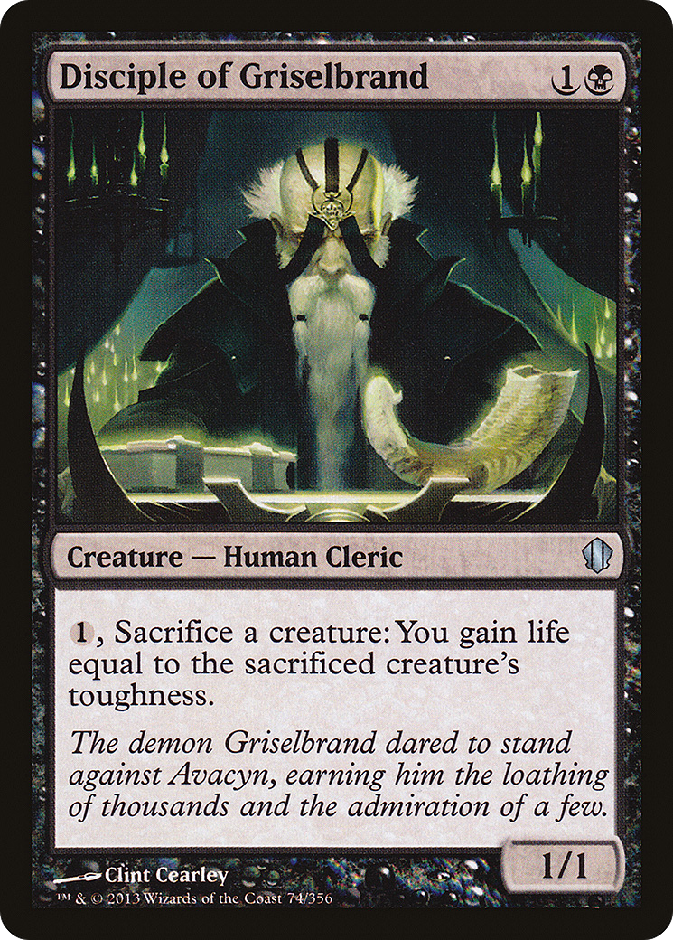Disciple of Griselbrand [Commander 2013]-1