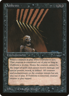 Oubliette (Dark Mana Cost) [Arabian Nights]-1