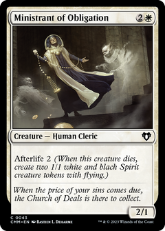 Ministrant of Obligation [Commander Masters]-1