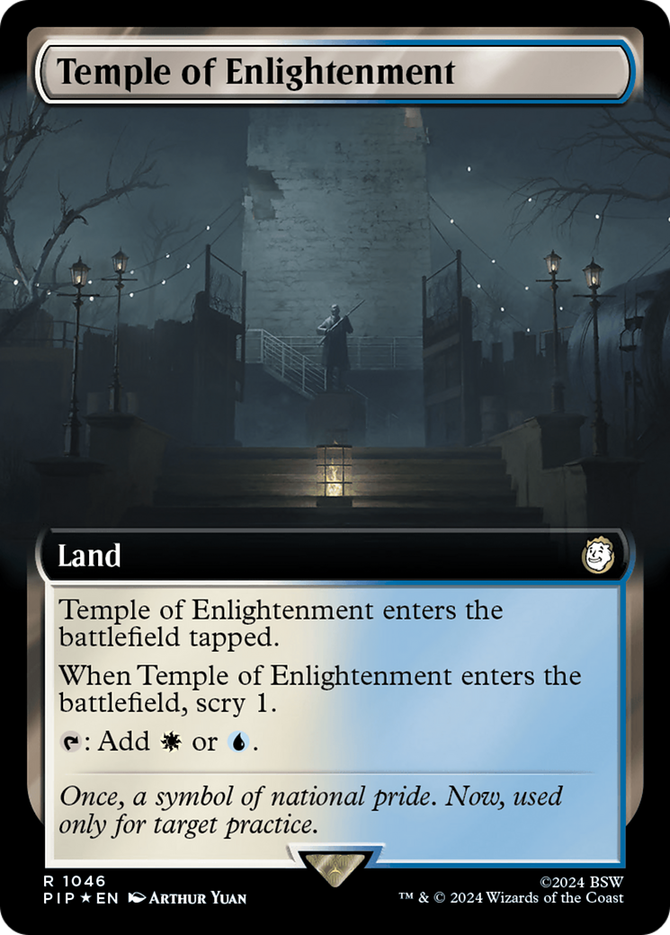 Temple of Enlightenment (Extended Art) (Surge Foil) [Fallout]-1