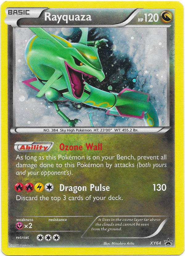 Rayquaza (XY64) (Jumbo Card) [XY: Black Star Promos]-1