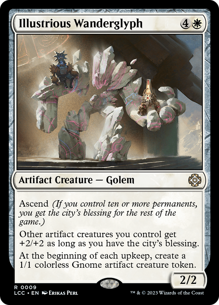 Illustrious Wanderglyph [The Lost Caverns of Ixalan Commander]-1