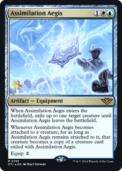 Assimilation Aegis [Outlaws of Thunder Junction Prerelease Promos]-1