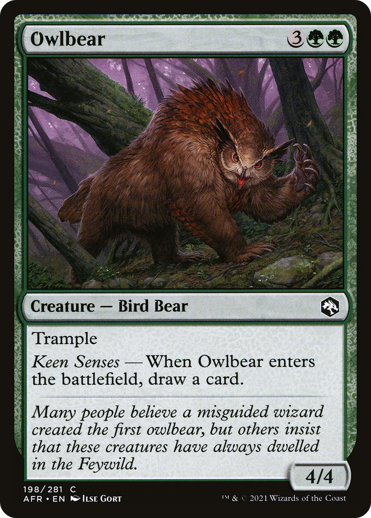 Owlbear [Dungeons & Dragons: Adventures in the Forgotten Realms]-1