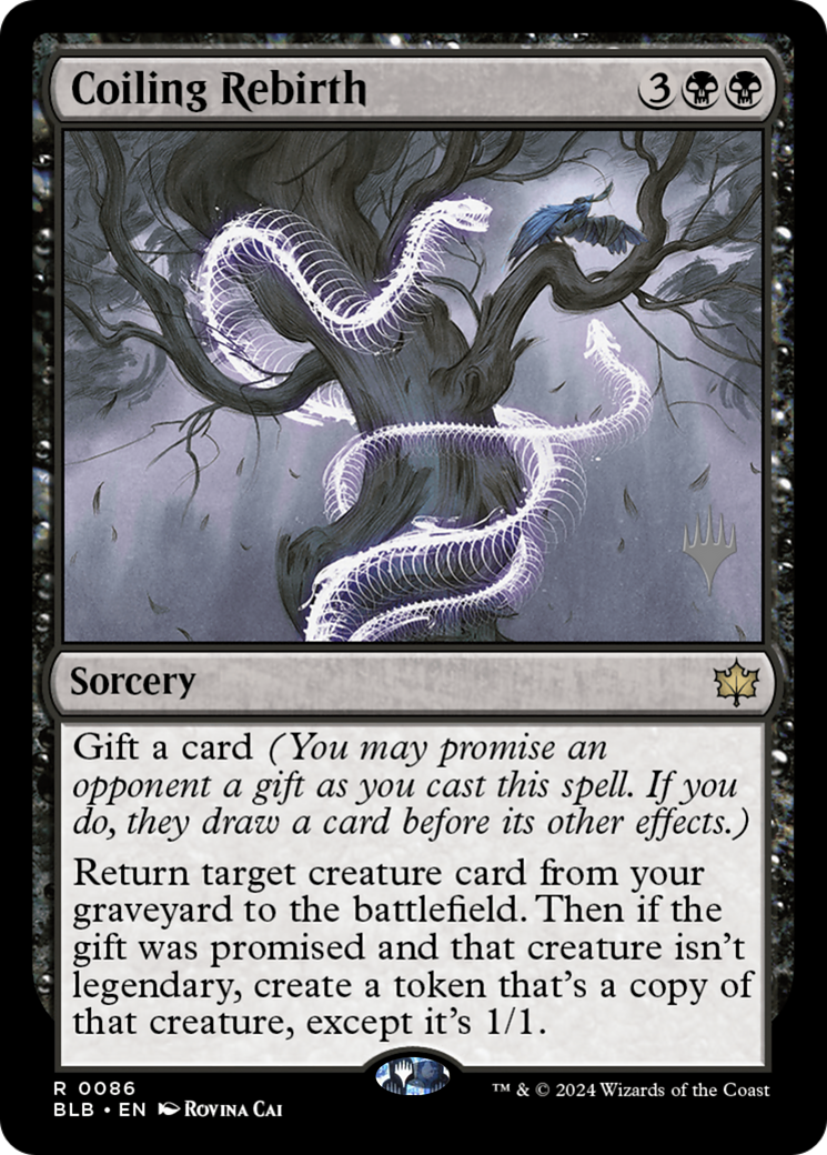 Coiling Rebirth (Promo Pack) [Bloomburrow Promos]-1