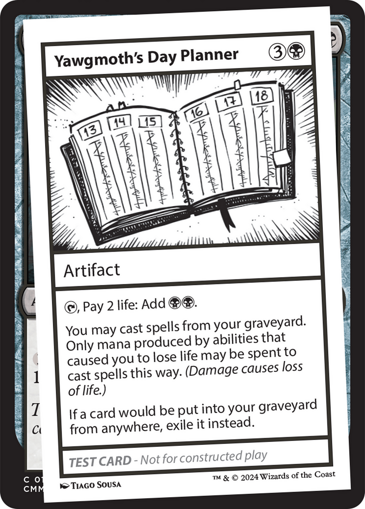 Yawgmoth's Day Planner (MB2PC-) - Mystery Booster 2-1