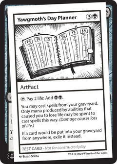 Yawgmoth's Day Planner (MB2PC-) - Mystery Booster 2-1