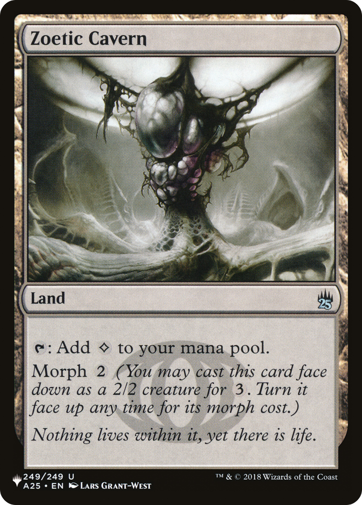 Zoetic Cavern (LIST-A25-249) - The List-1