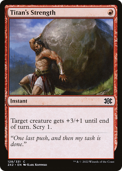 Titan's Strength [Double Masters 2022]-1
