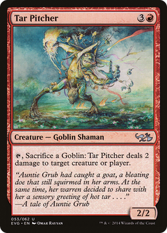Tar Pitcher (Elves vs. Goblins) [Duel Decks Anthology]-1