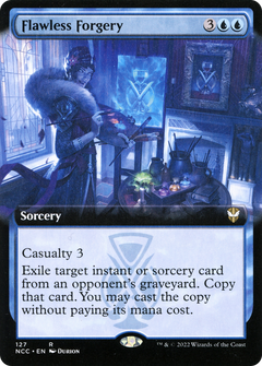 Flawless Forgery (Extended Art) [Streets of New Capenna Commander]-1