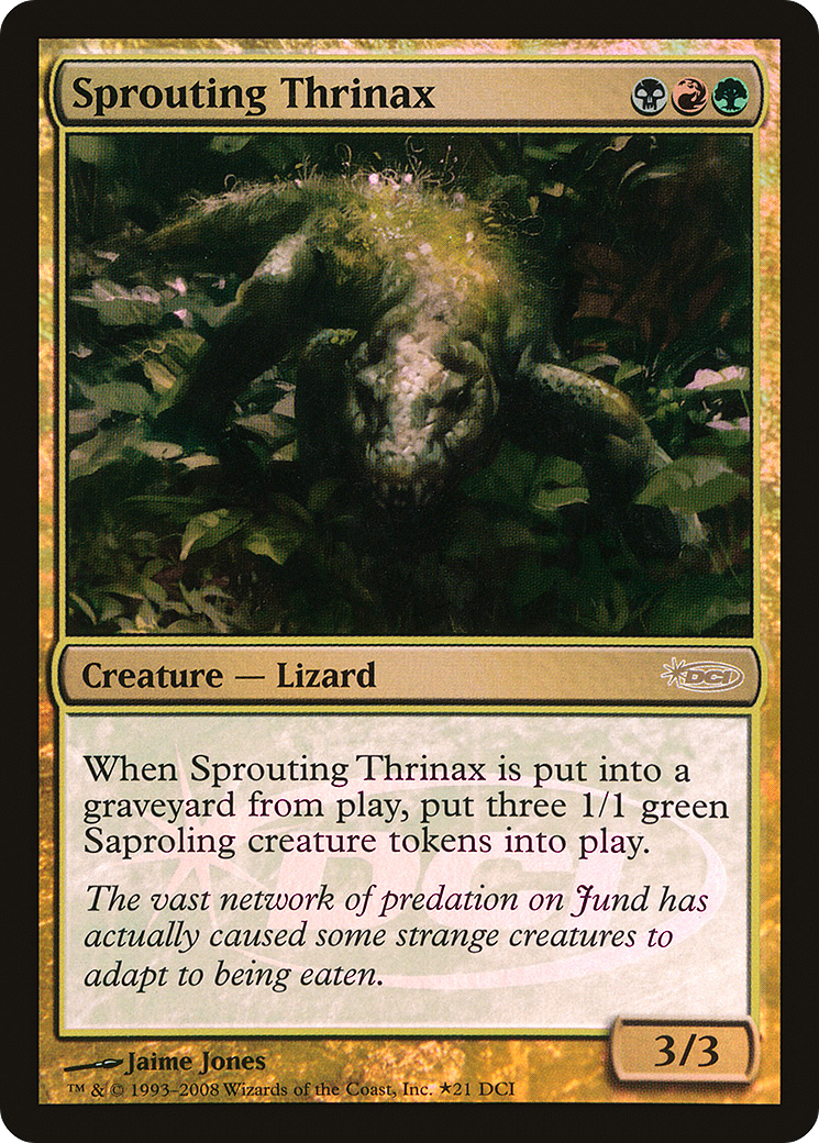 Sprouting Thrinax [Wizards Play Network 2008]-1