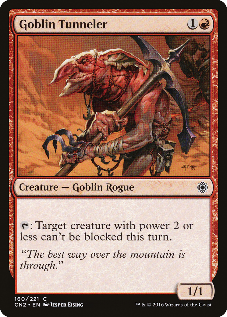 Goblin Tunneler [Conspiracy: Take the Crown]-1