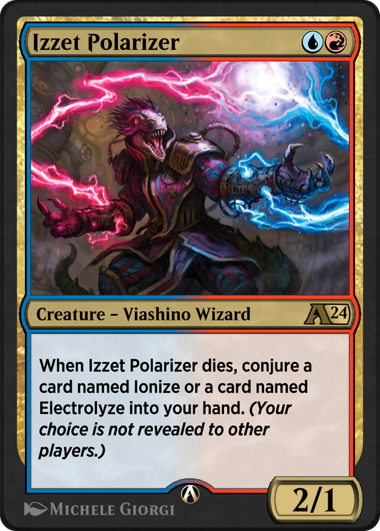 Izzet Polarizer (YMKM-024) - Alchemy: Murders at Karlov Manor-1