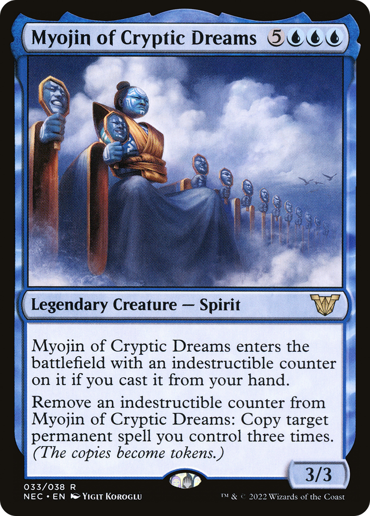 Myojin of Cryptic Dreams [Kamigawa: Neon Dynasty Commander]-1