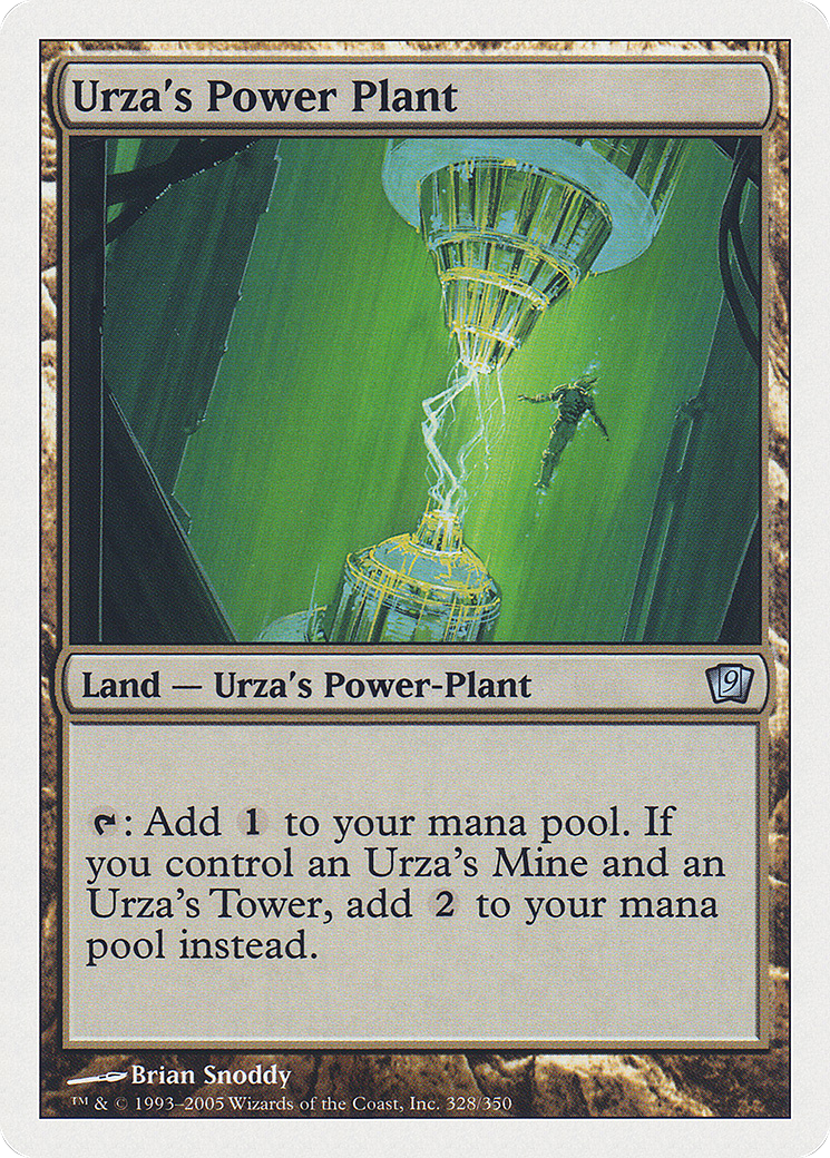 Urza's Power Plant (9ED-328) - 9th Edition Foil-1