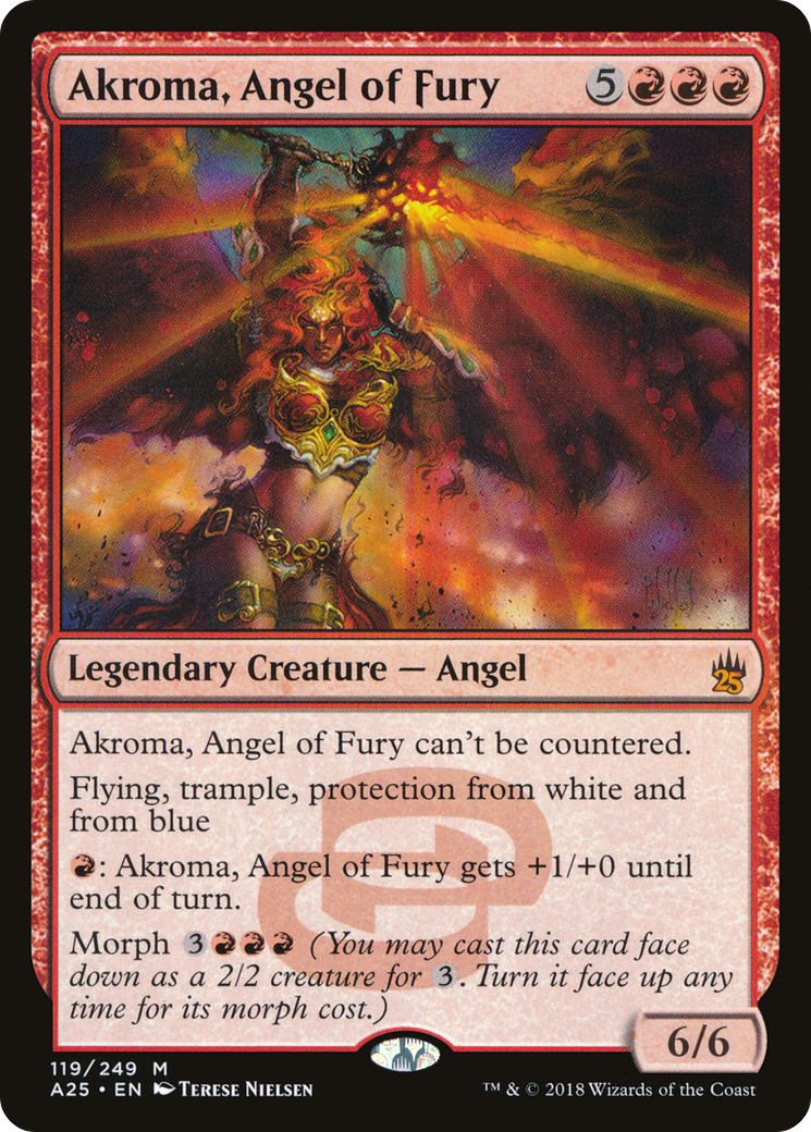 Akroma, Angel of Fury [Masters 25]-1