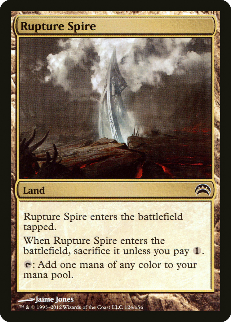 Rupture Spire (PC2-124) - Planechase 2012 Foil-1