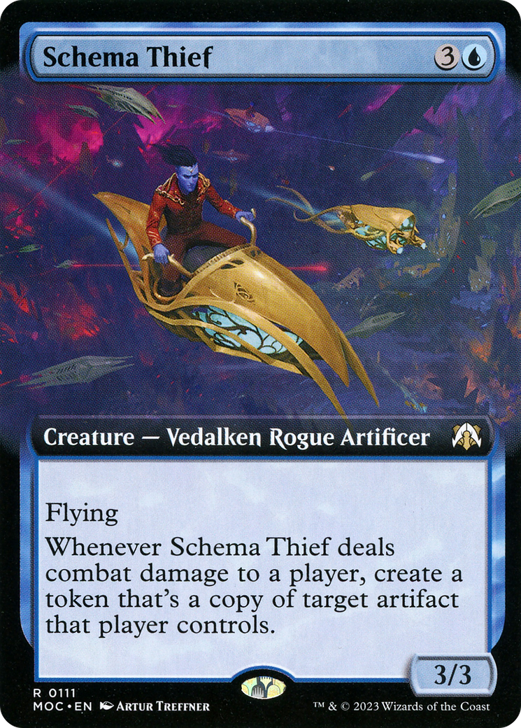 Schema Thief (Extended Art) [March of the Machine Commander]-1