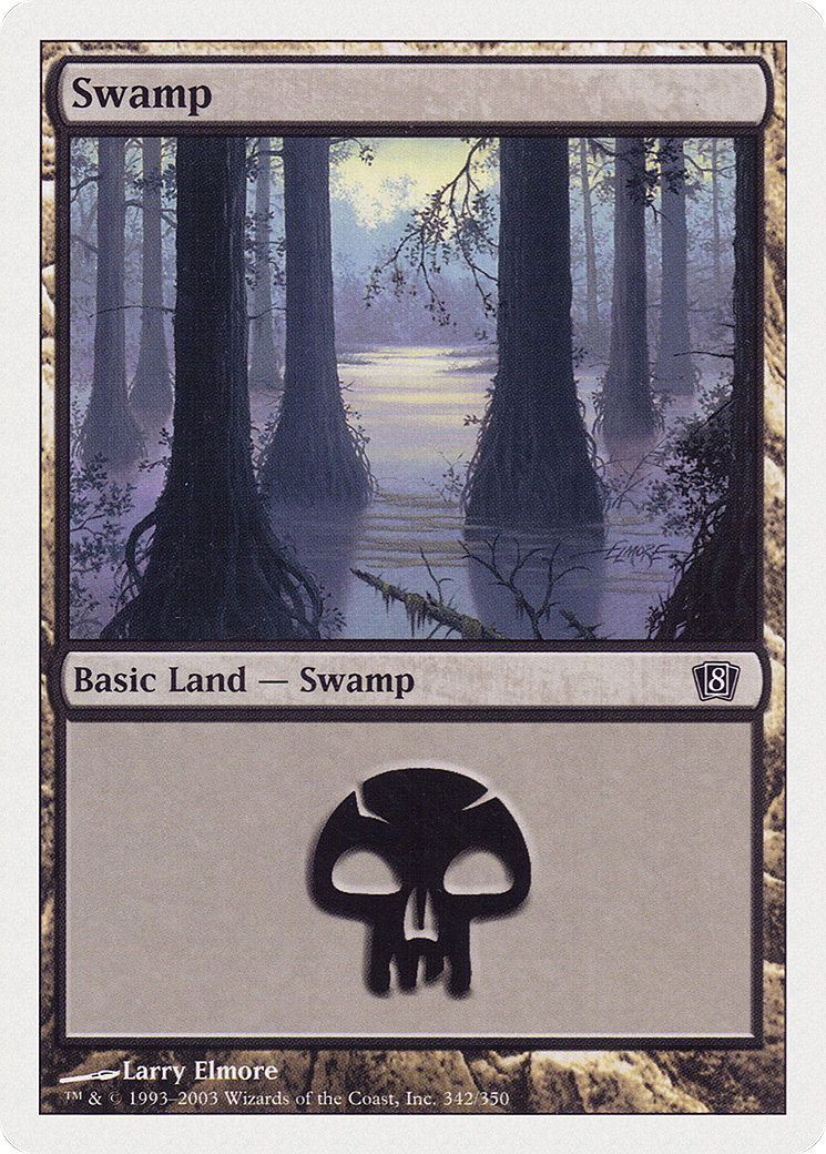 Swamp (342) [Eighth Edition]-1