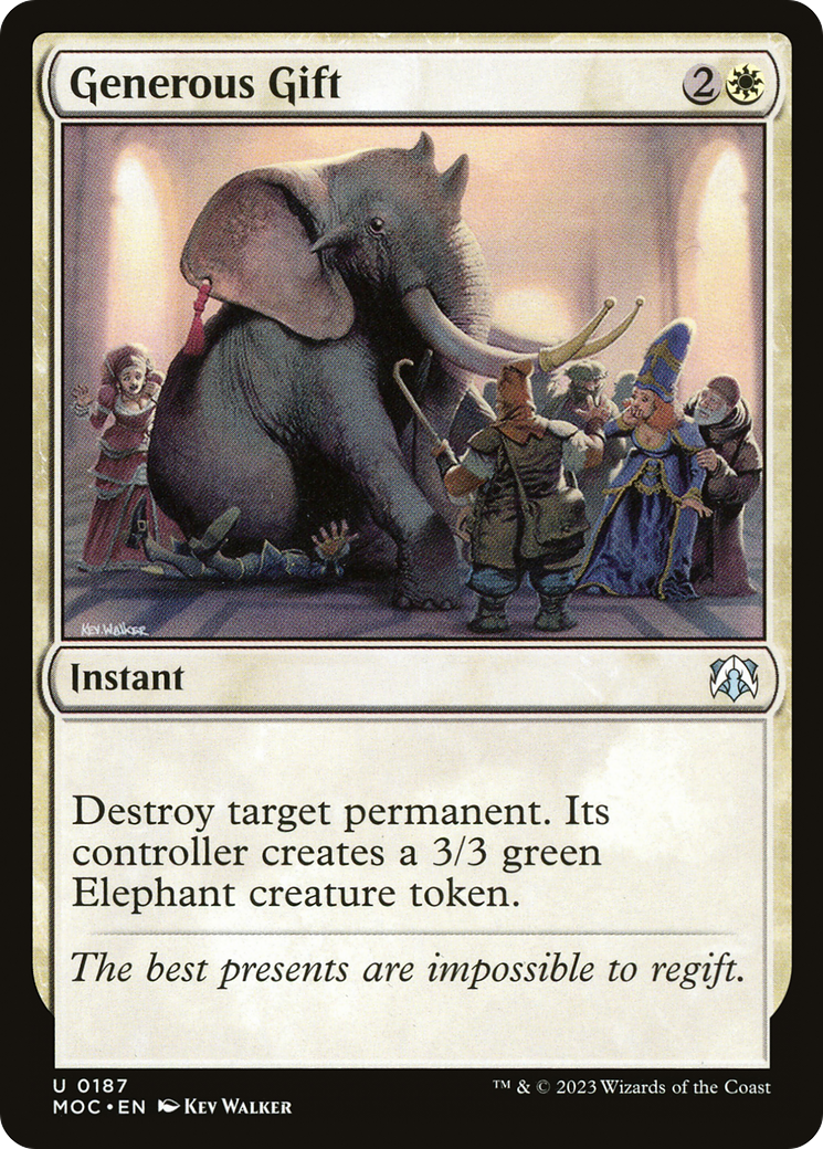 Generous Gift [March of the Machine Commander]-1