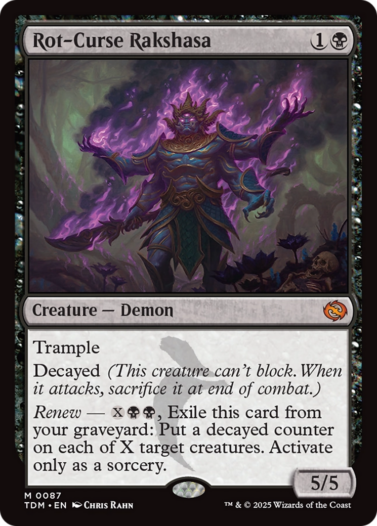 Rot-Curse Rakshasa [Tarkir: Dragonstorm]-1