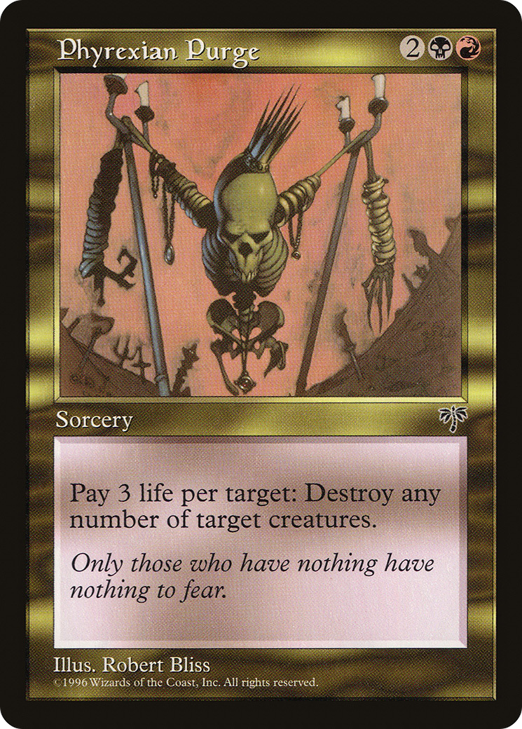 Phyrexian Purge [Mirage]-1