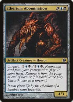 Etherium Abomination [Alara Reborn]-1