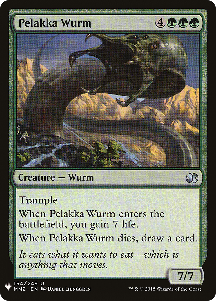 Pelakka Wurm [Mystery Booster]-1