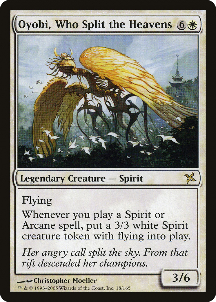 Oyobi, Who Split the Heavens [Betrayers of Kamigawa]-1