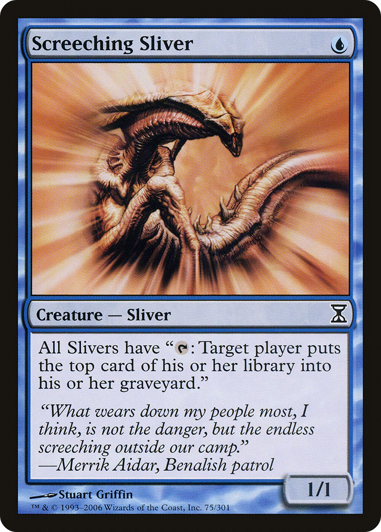 Screeching Sliver [Time Spiral]-1