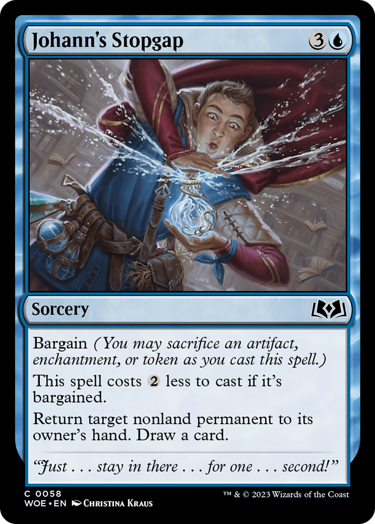 Johann's Stopgap [Wilds of Eldraine]-1
