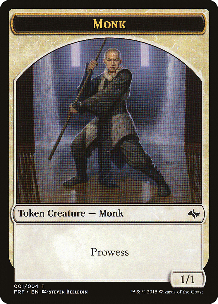 Monk Token [Fate Reforged Tokens]-1