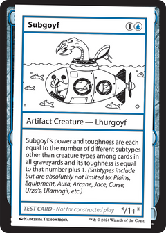 Subgoyf [Mystery Booster 2 Playtest Cards]-1