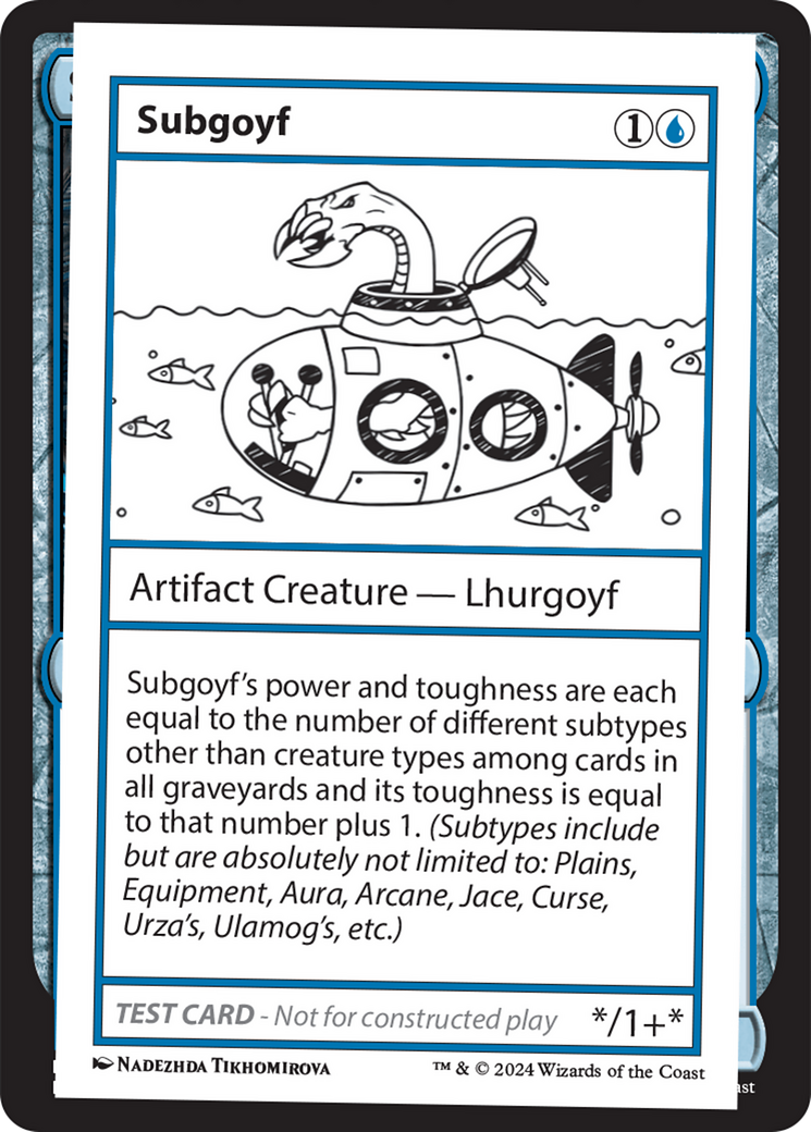 Subgoyf [Mystery Booster 2 Playtest Cards]-1