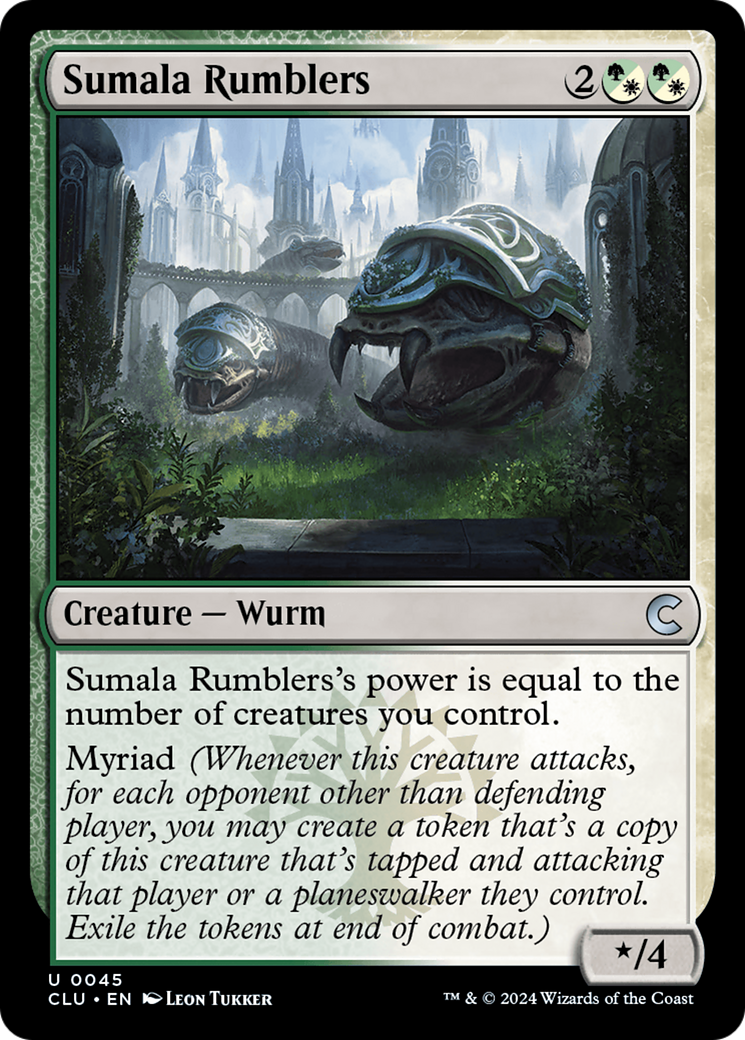 Sumala Rumblers [Ravnica: Clue Edition]-1