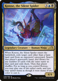 Kotose, the Silent Spider [Kamigawa: Neon Dynasty]-1