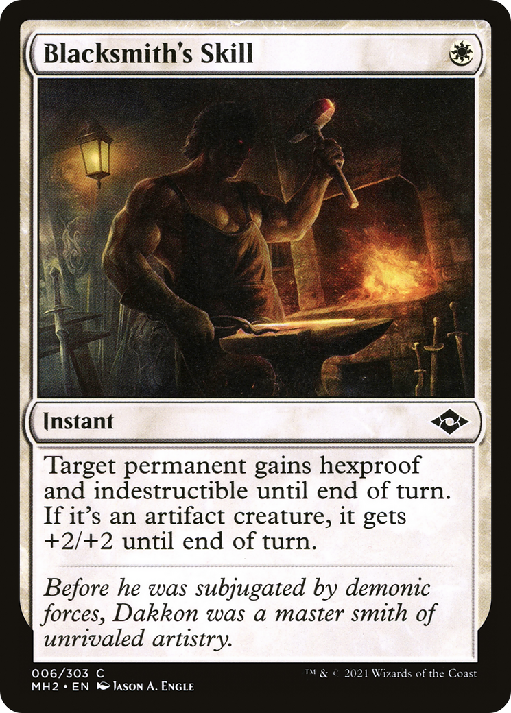 Blacksmith's Skill [Modern Horizons 2]-1