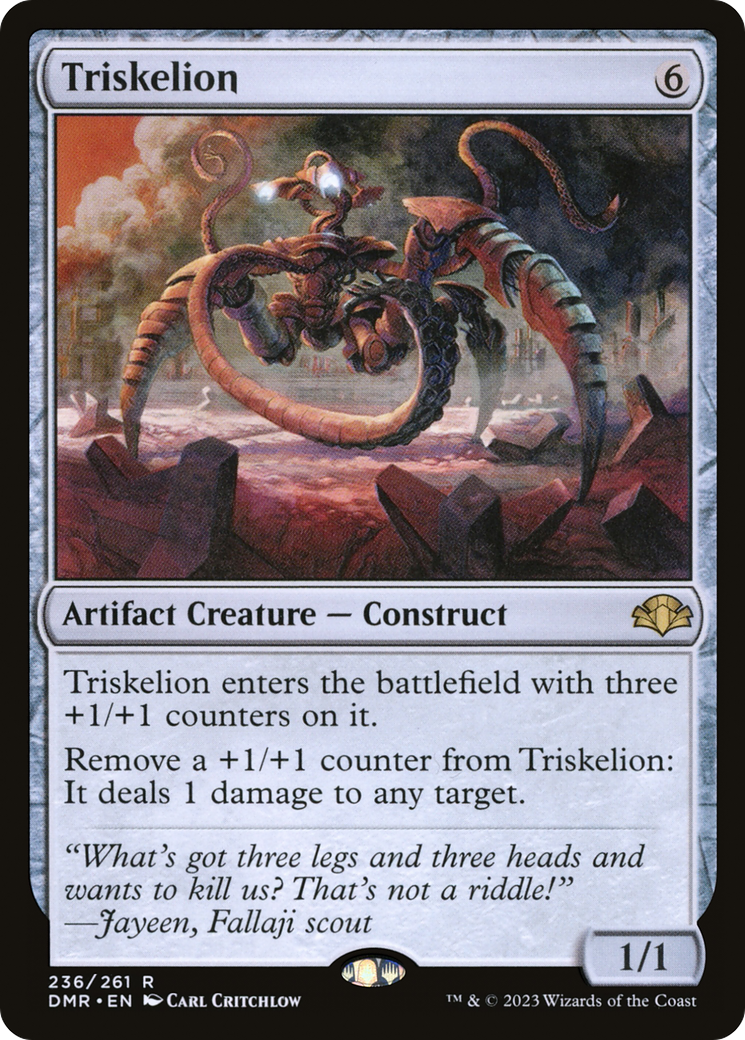 Triskelion (DMR-236) - Dominaria Remastered Foil-1