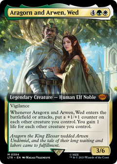 Aragorn and Arwen, Wed (Extended Art) [The Lord of the Rings: Tales of Middle-Earth]-1