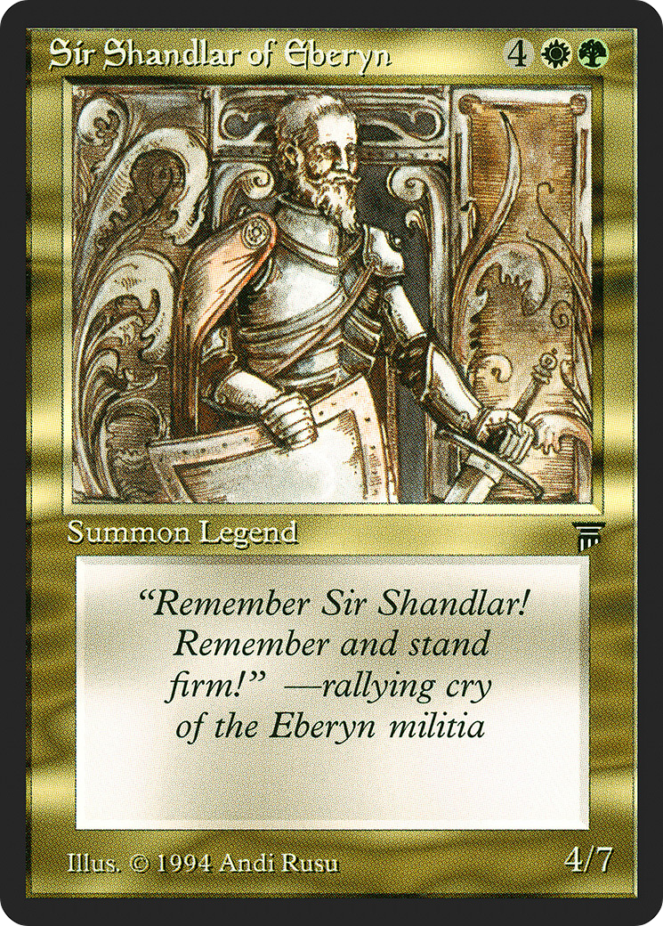 Sir Shandlar of Eberyn [Legends]-1