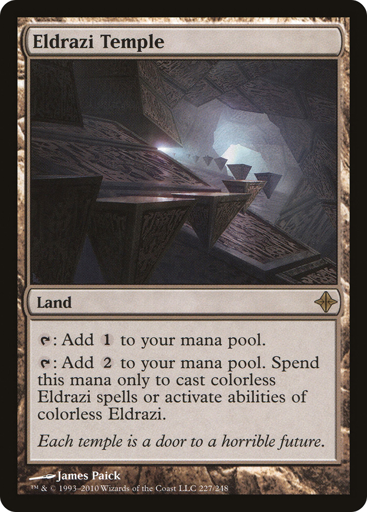 Eldrazi Temple [Rise of the Eldrazi]-1
