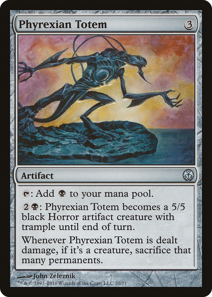 Phyrexian Totem [Duel Decks: Phyrexia vs. the Coalition]-1