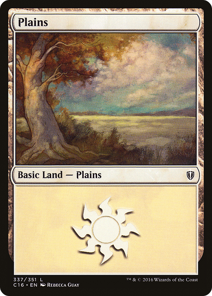 Plains (337) [Commander 2016]-1