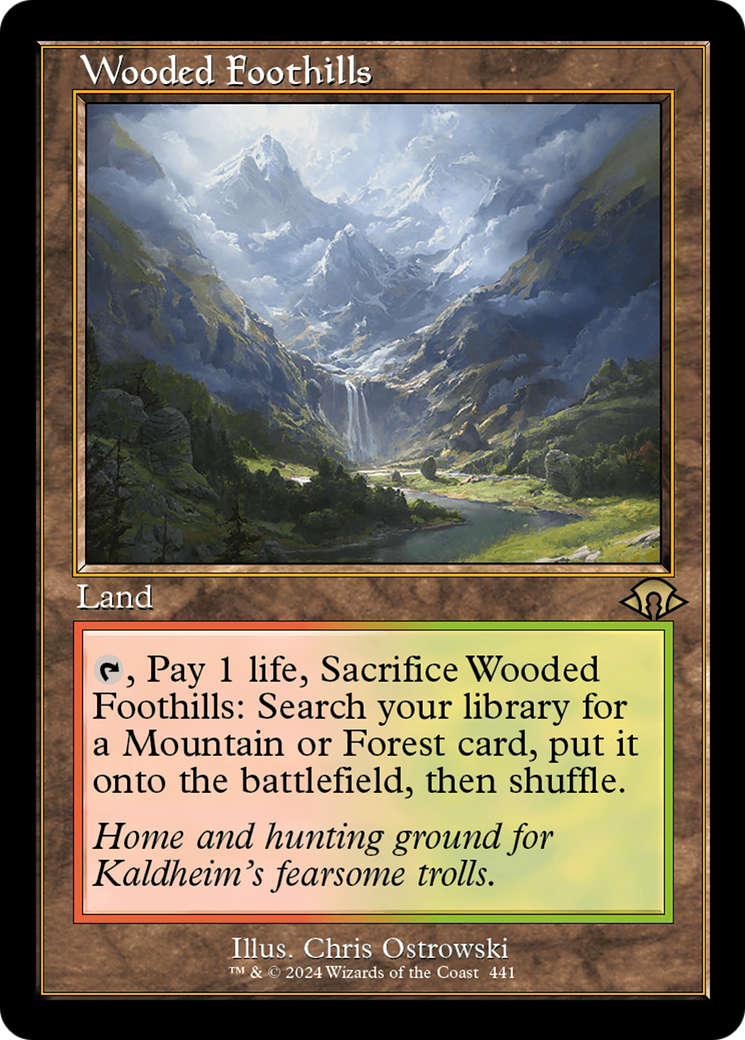 Wooded Foothills (Retro Frame) (MH3-441) - Modern Horizons 3-1